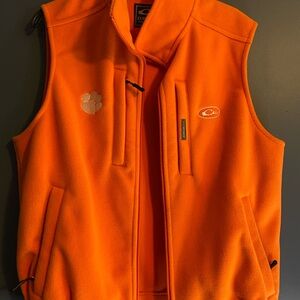 Drake Vibrant Orange Fleece Vest